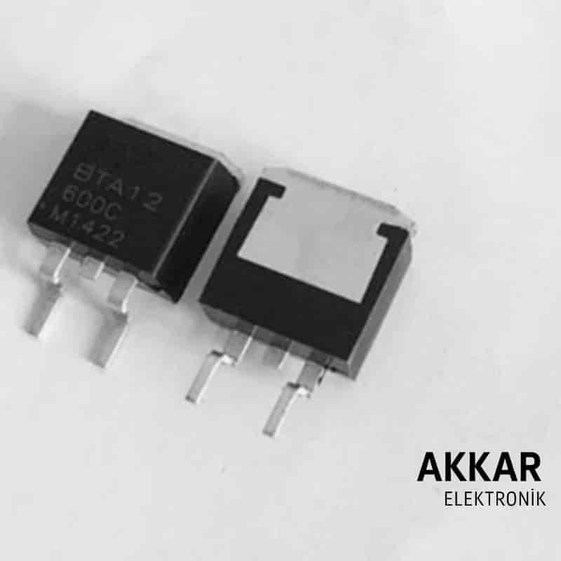 BTA12-600 D2PAK SMD 12A 600V Triyak