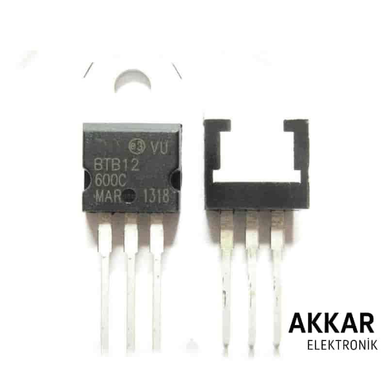 BTB12-600 12A 600V Triyak