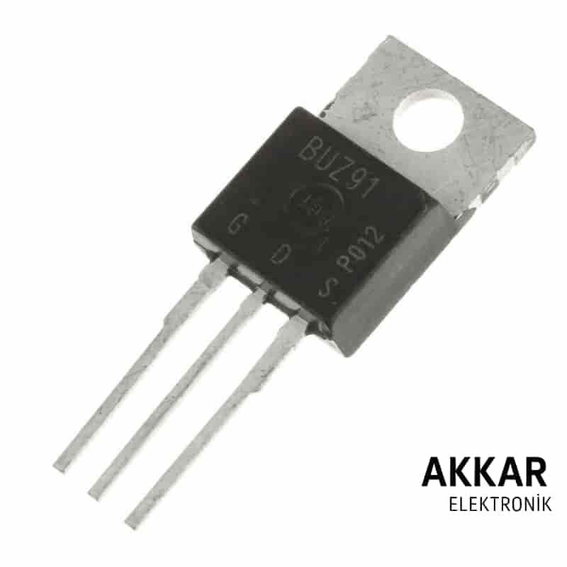 BUZ91 N KANAL 8A 600V TO-220 Mosfet