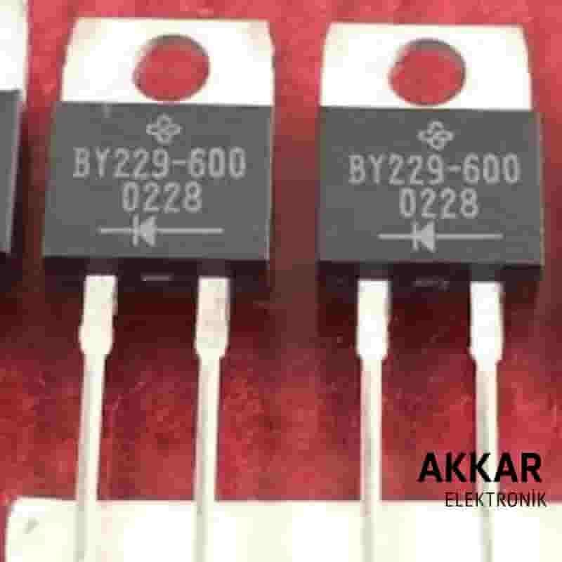 BY229-600 8A 600V Hızlı Diyot