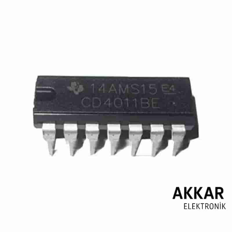 CD4011 DIP-14 Invertör ve Kapı Entegresi