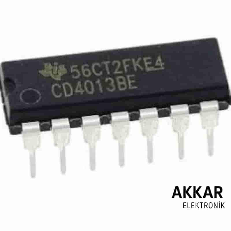 CD4013 DIP-14 Flip Flop Entegresi