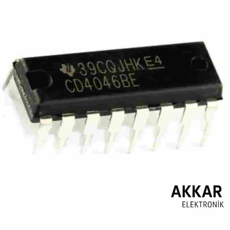 CD4046 DIP-16 PLL Entegresi