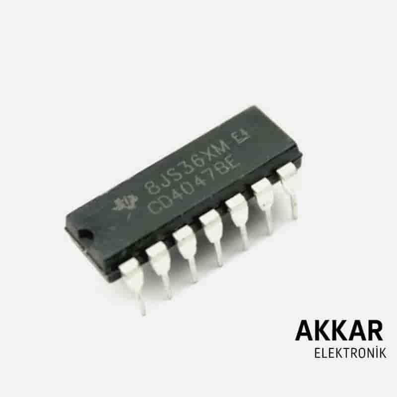 CD4047 DIP-14 Multivibratör Entegresi