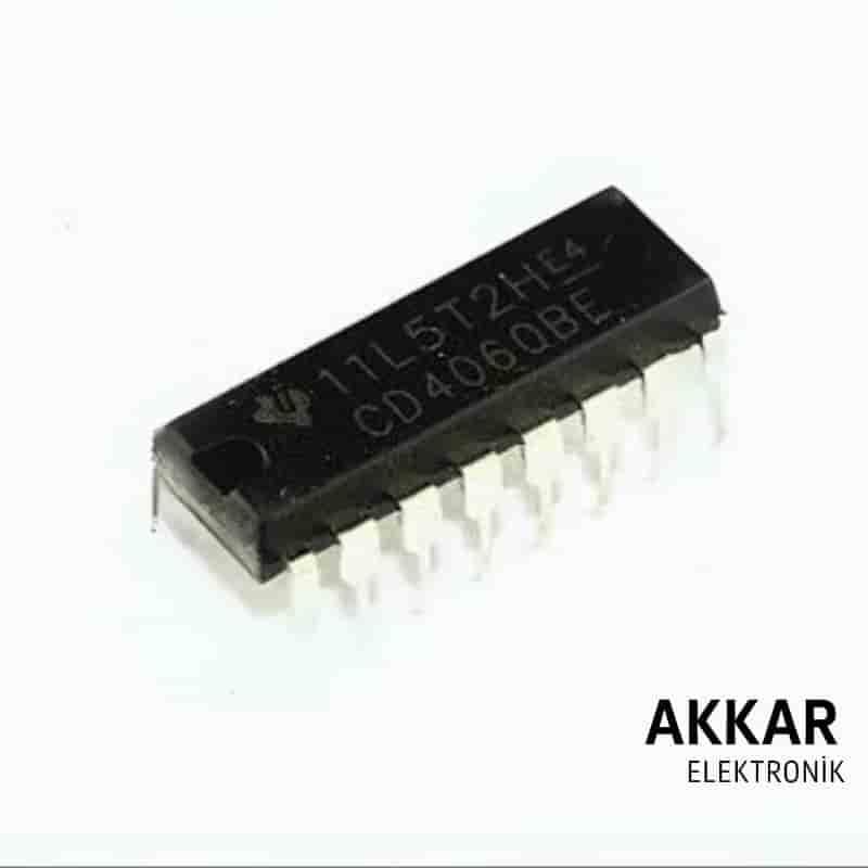 CD4060 Sayıcı ve Osilatör Entegresi