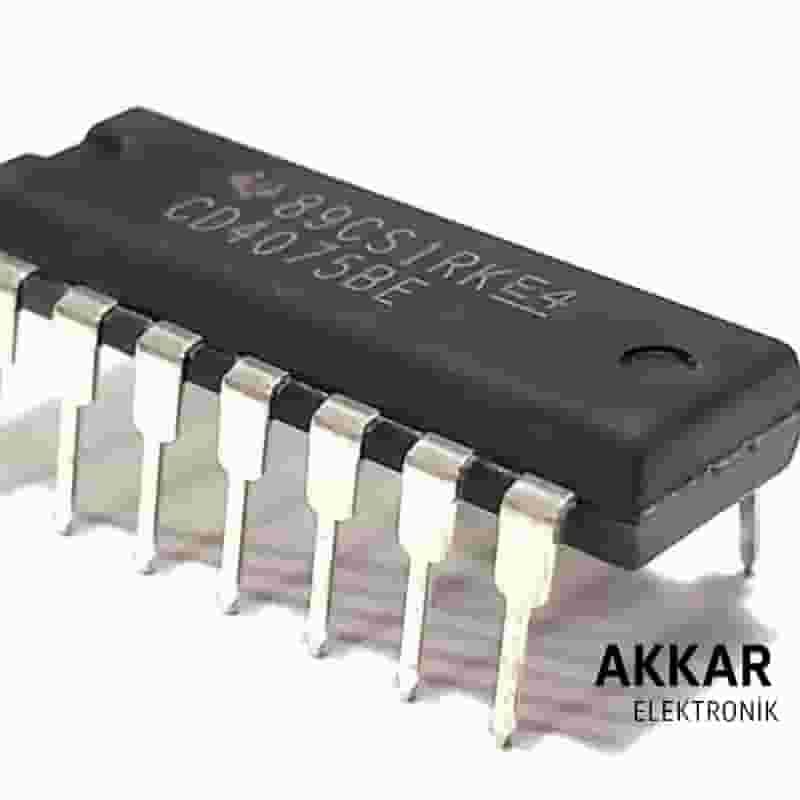 CD4075 DIP-14 Invertör ve Kapı Entegresi