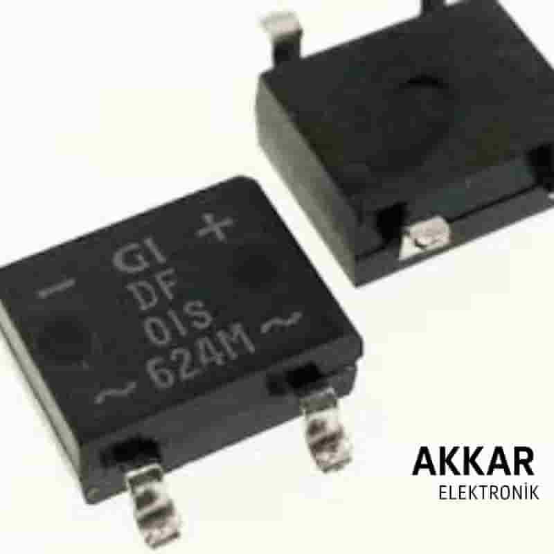 DF01S SMD 1A 100V Köprü Diyot