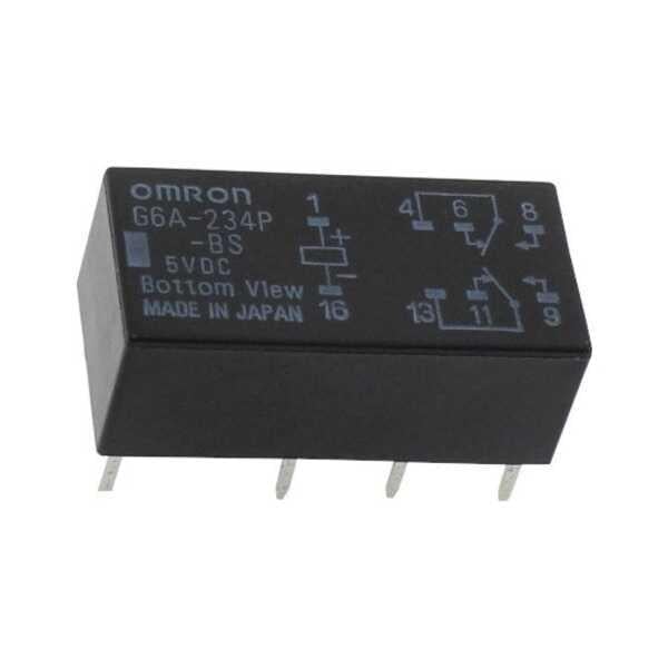G6A-234P-BS-DC5 5VDC 2A RÖLE