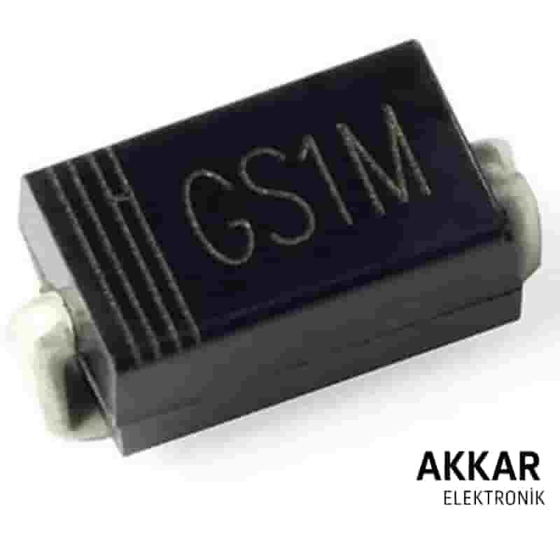 GS1M DO214AC SMA 1A 1000V Smd diyot