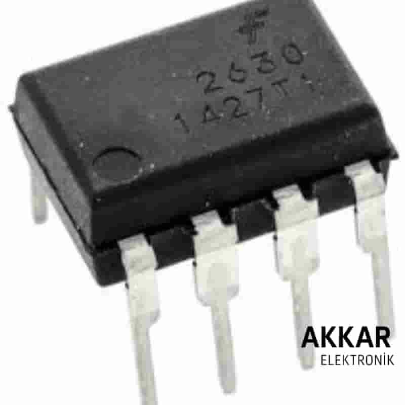 HCPL2630 DIP-8 Dijital Çıkışlı Optokuplör Entegresi