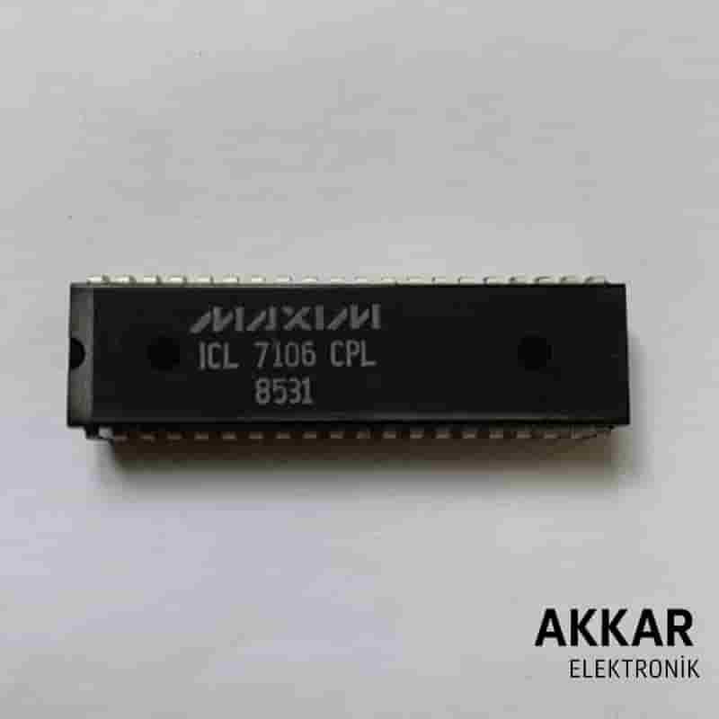 ICL7106 DIP-40 Analog Dijital Çevirici Entegresi