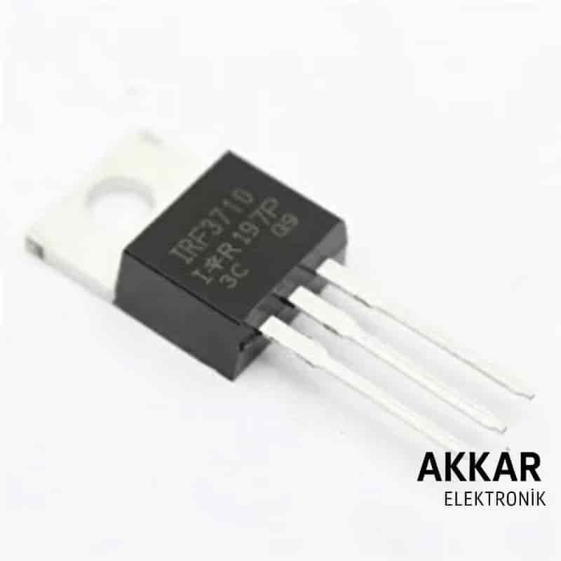 IRF3710 N Kanal 57A-100V TO-220 Orijinal Mosfet