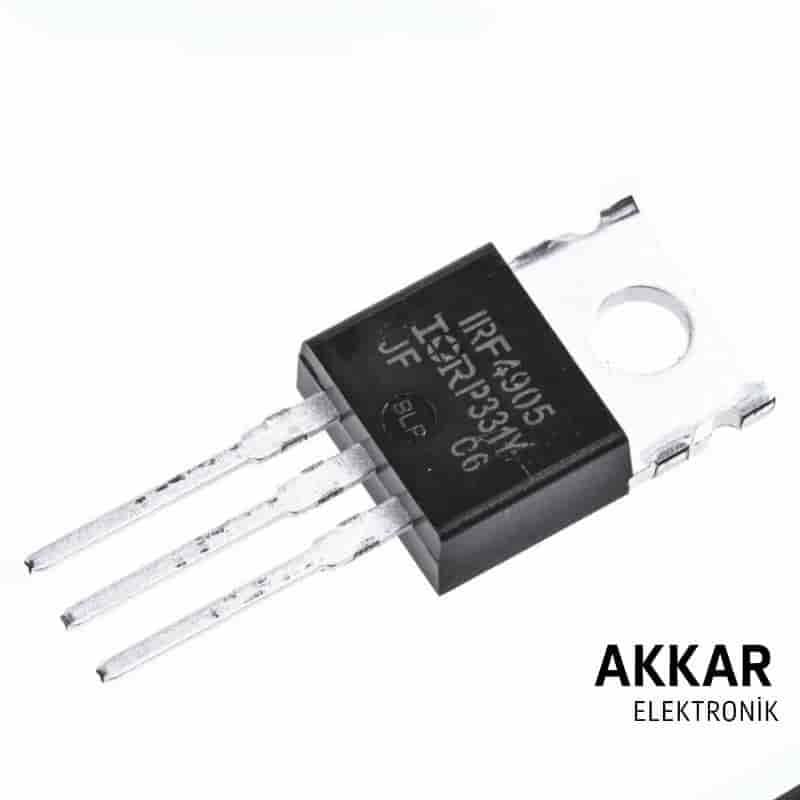 IRF4905 P Kanal 74A-55V Mosfet Orjinal