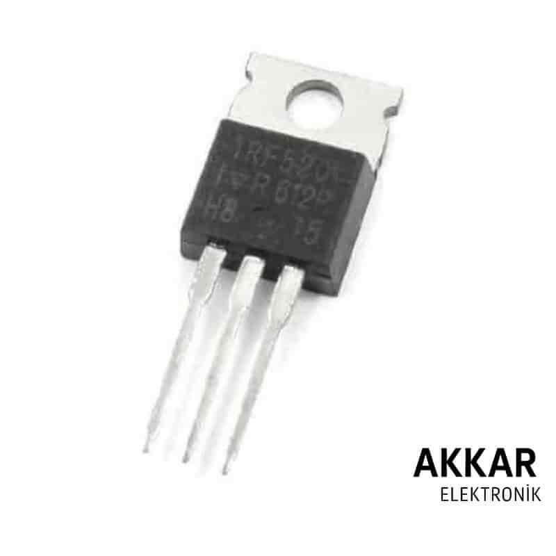 IRF520 10A 100V TO-220 N KANAL MOSFET