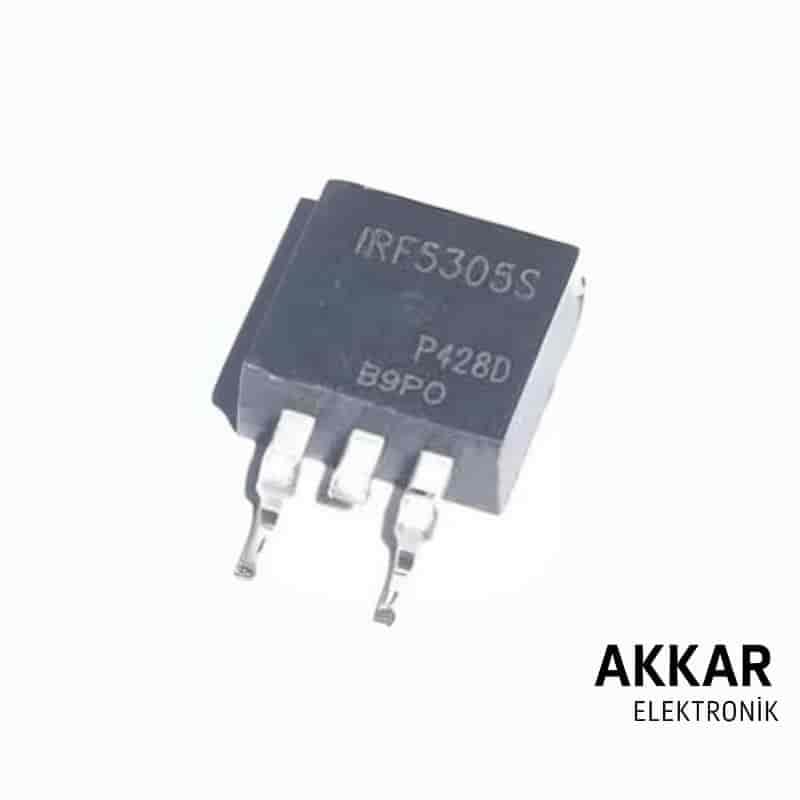 IRF5305 SMD D2PAK TO-263 P Kanal 31A 55V Mosfet
