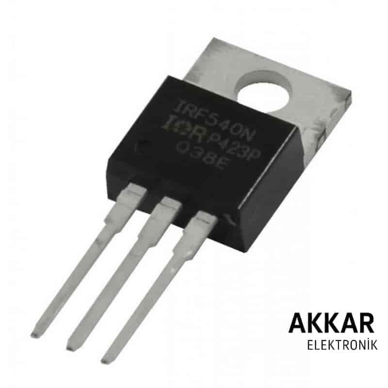 IRF540 N Kanal Power Mosfet TO220 100V 33A ORİJİNAL
