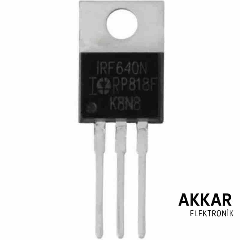 IRF640 N Kanal 16A 200V Mosfet Orijinal