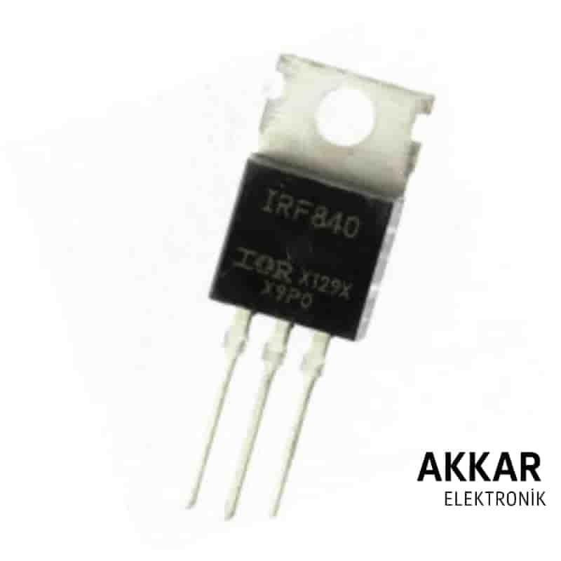 IRF840 N Kanal 8A 500V ORİJİNAL Mosfet