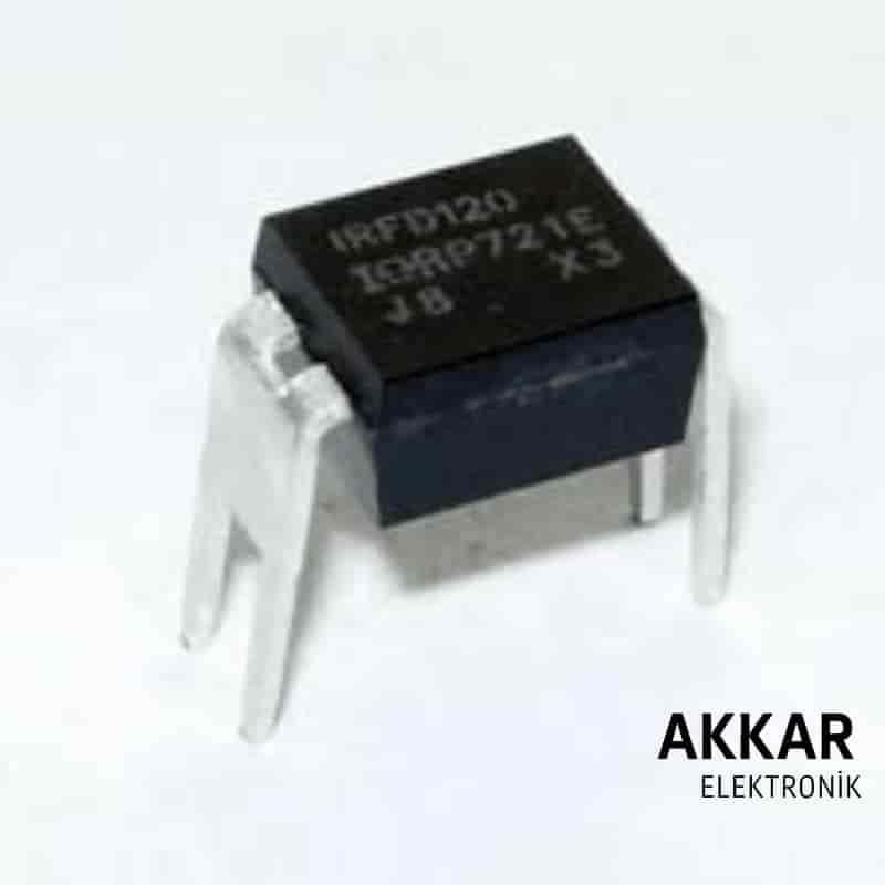 IRFD120 1.3A 100V 1.3W HVMDIP-4 N Kanal Mosfet