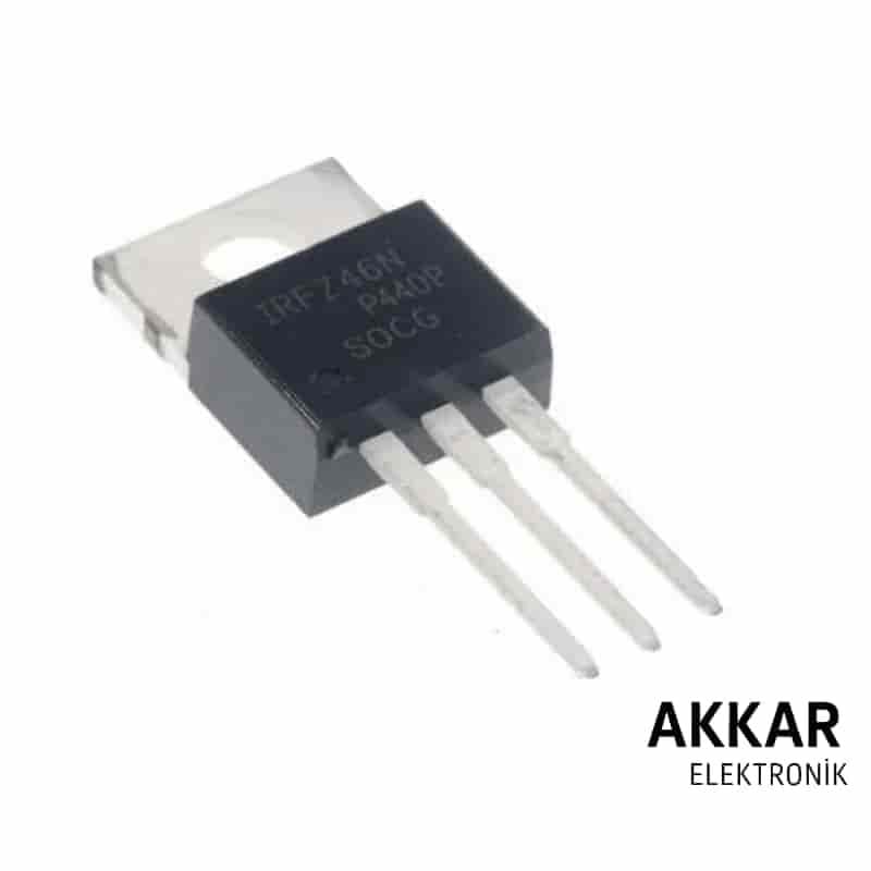 IRFZ46N N Kanal 50A-50V Mosfet