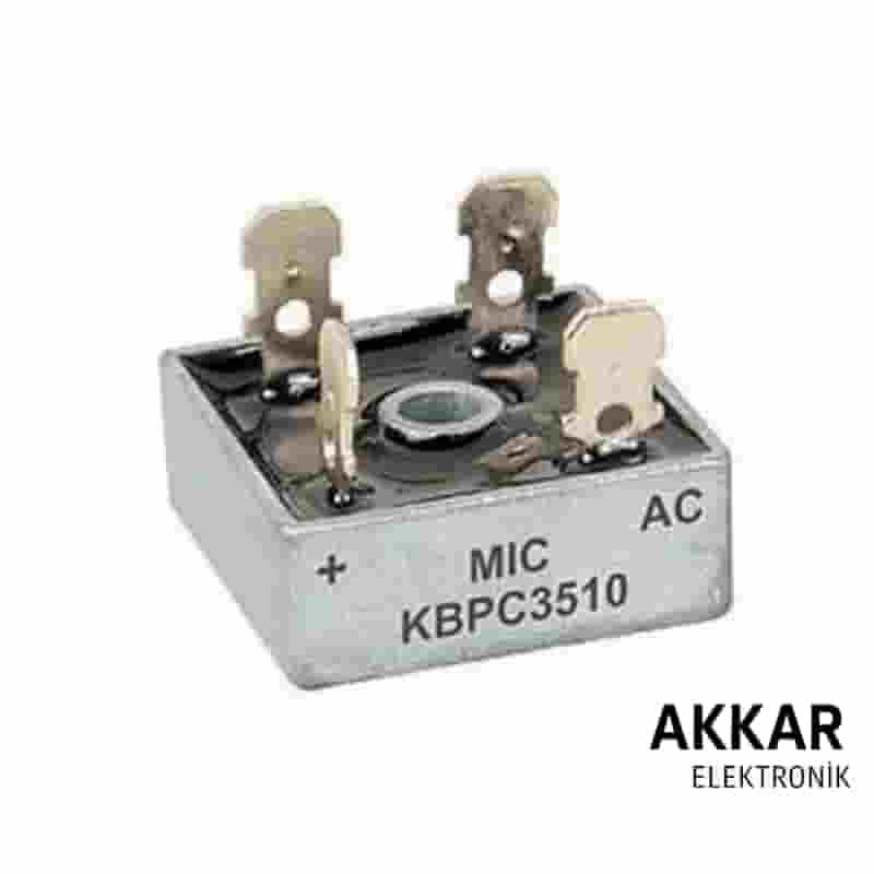 KBPC3510 35A 1000V LAMA AYAK Köprü Diyot