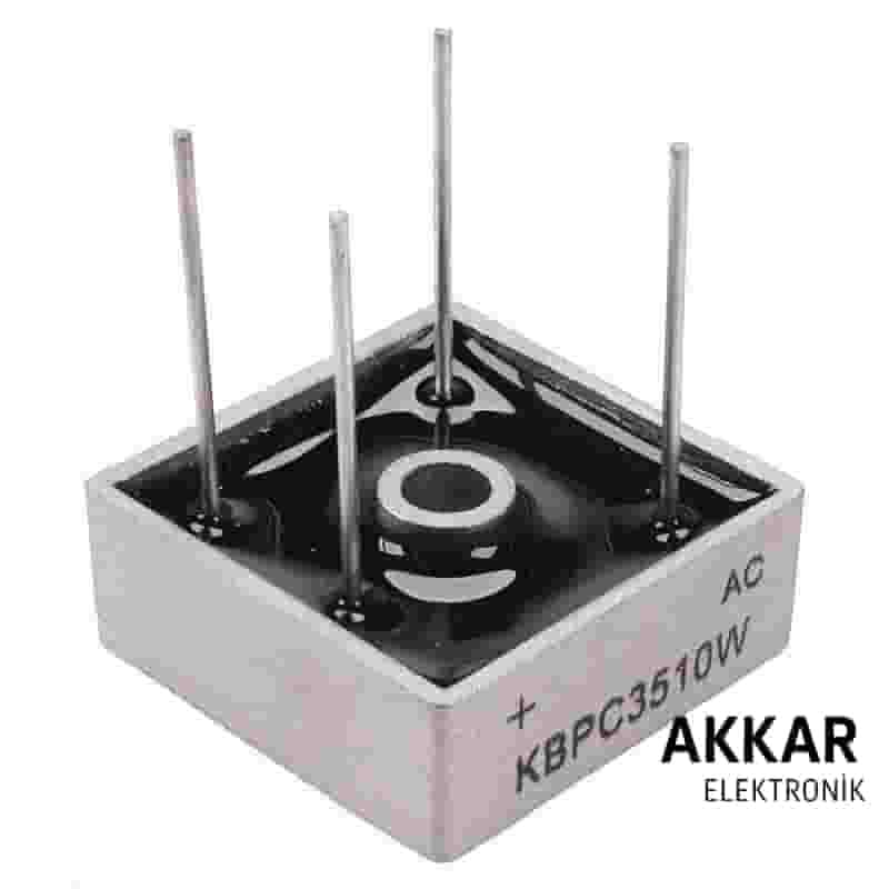 KBPC3510W 35A 1000V Tel Ayak Köprü Diyot