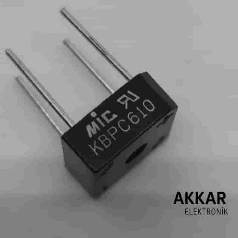 KBPC610 6A 1000V Köprü Diyot
