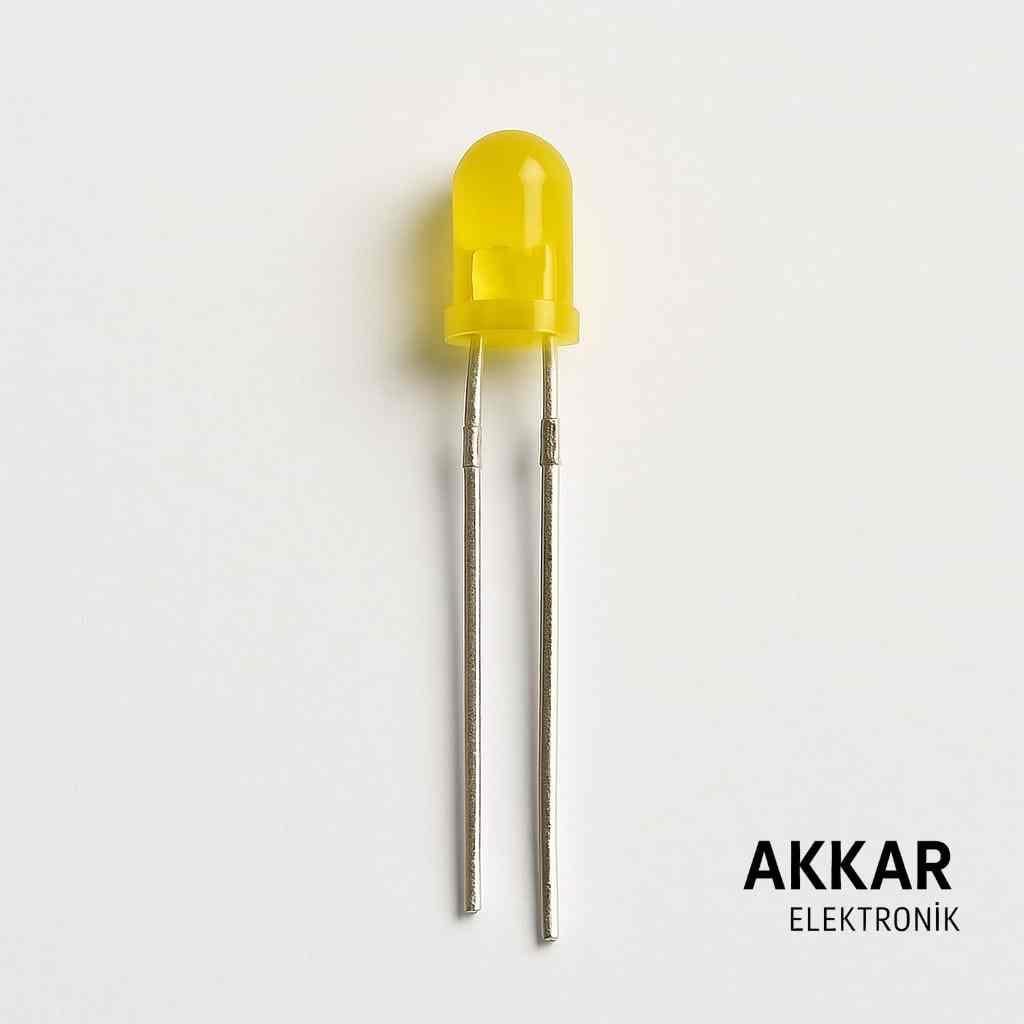Led 3MM Sarı Renk
