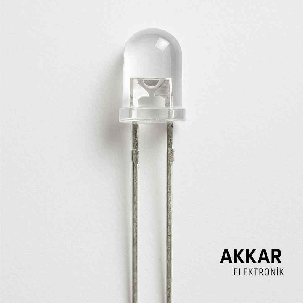 Led 5MM Beyaz Renk