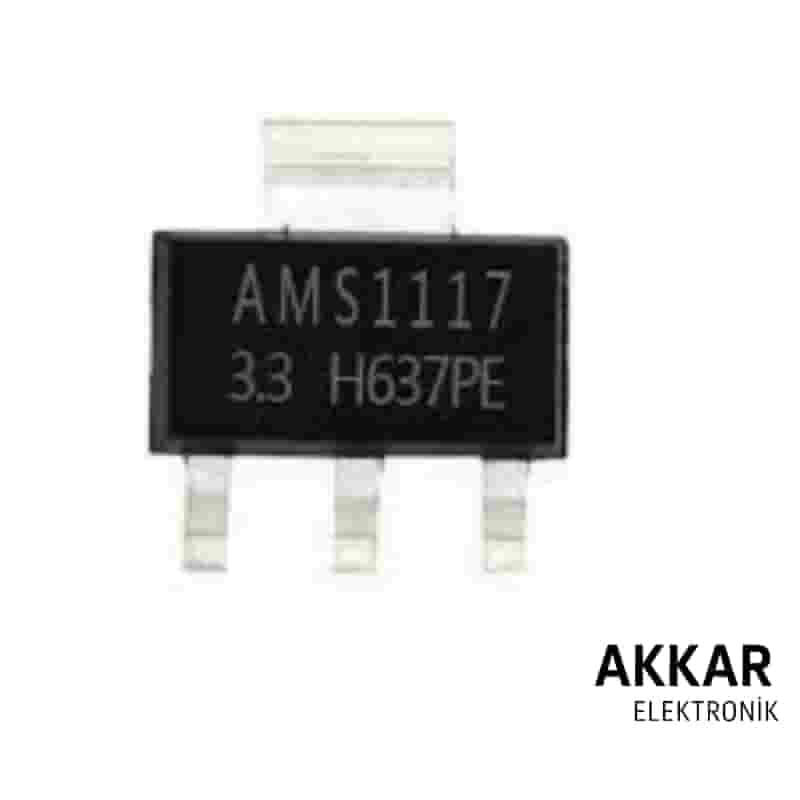 LM1117 3.3V 0.8A Lineer Voltaj Regülatör SOT-223