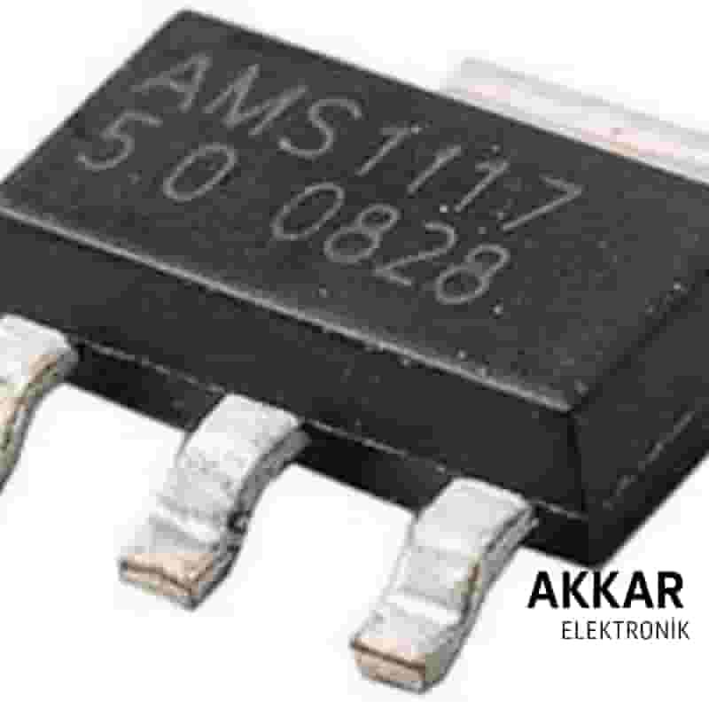 LM1117 5V 0.8A Lineer Voltaj Regülatör SOT-223