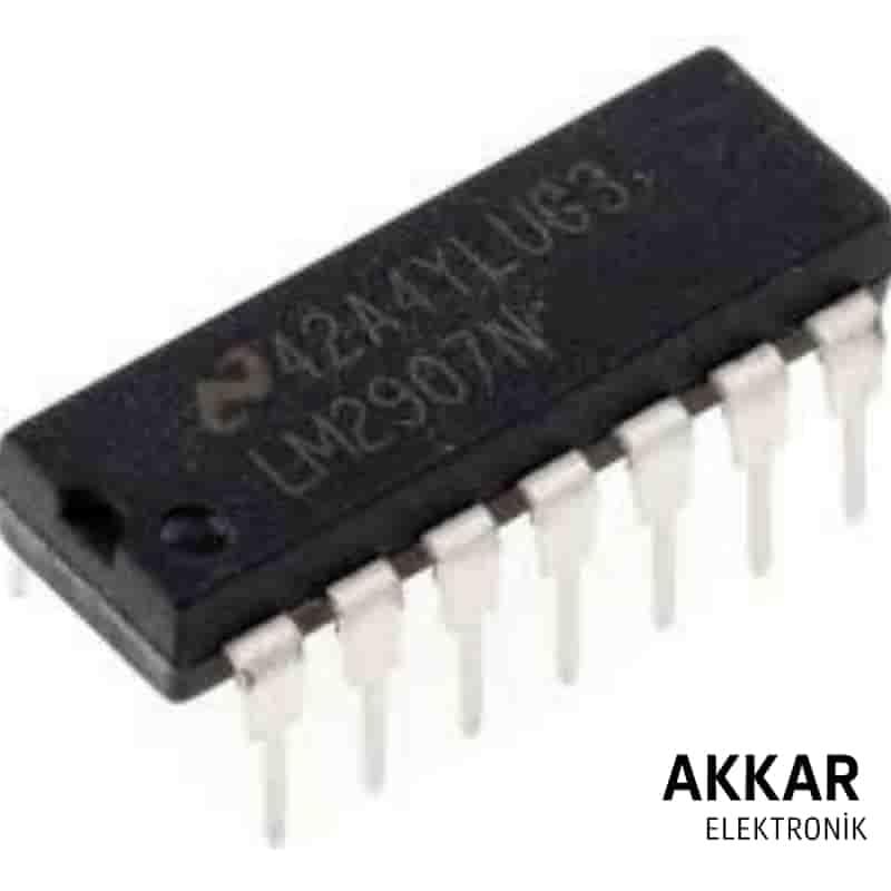LM2907N Voltaj Frekans Çevirici Entegresi Dip-14