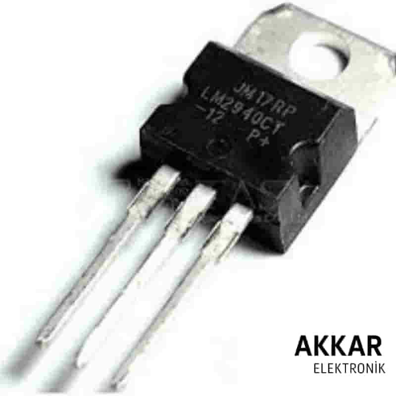 LM2940-12 12V Voltaj Regülatörü - TO220 Entegre
