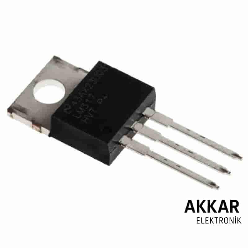 LM317T Ayarlanabilir Voltaj Regülatör Entegresi TO220