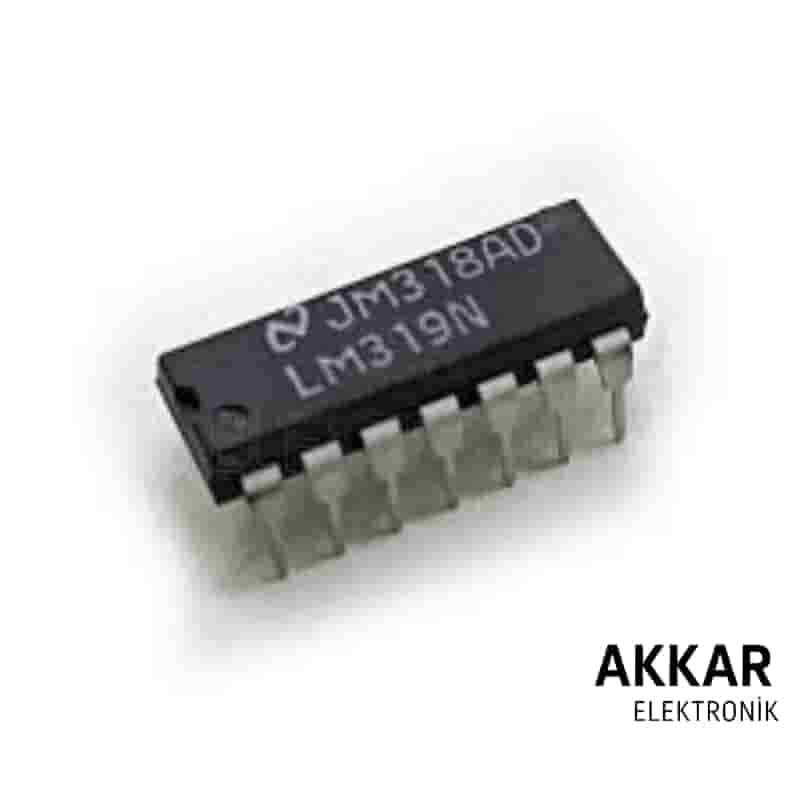 LM319N 11.5mA Komparatör Entegresi DIP14