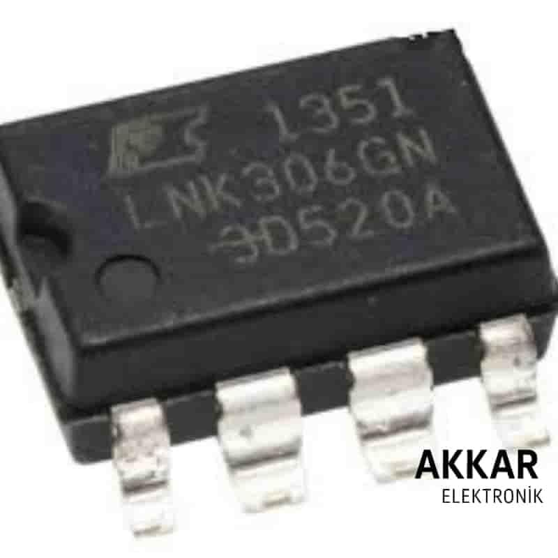 LNK306GN SMD 8B AC DC Çevirici Entegresi
