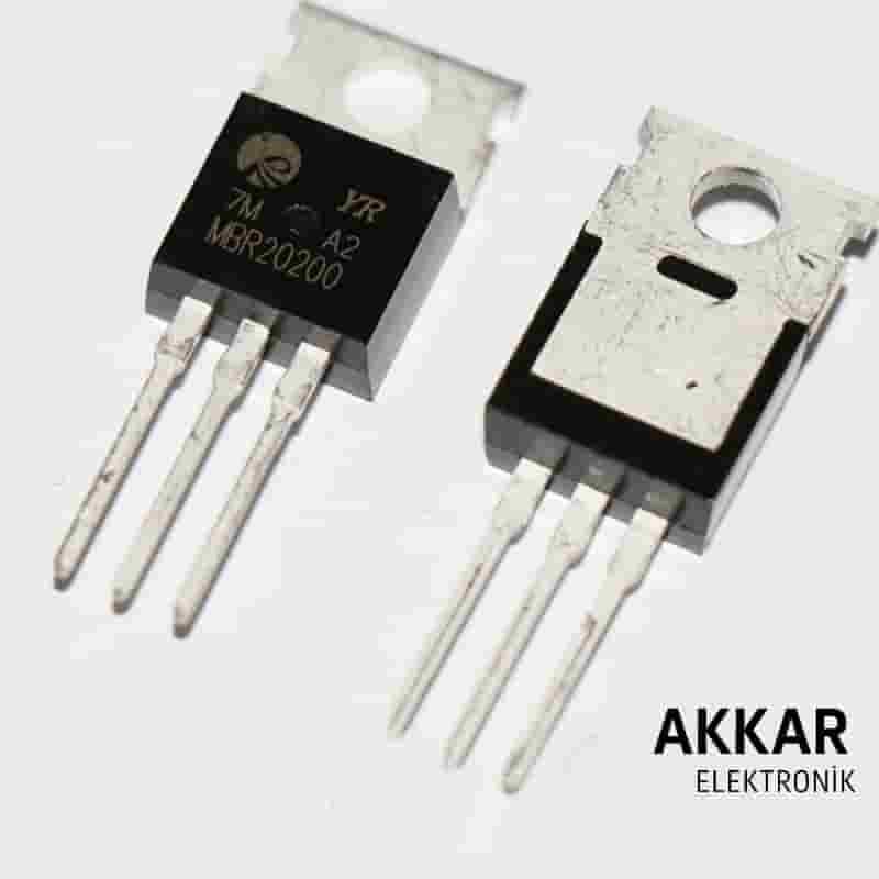 MBR20200 20A 200V Schottky Diyot