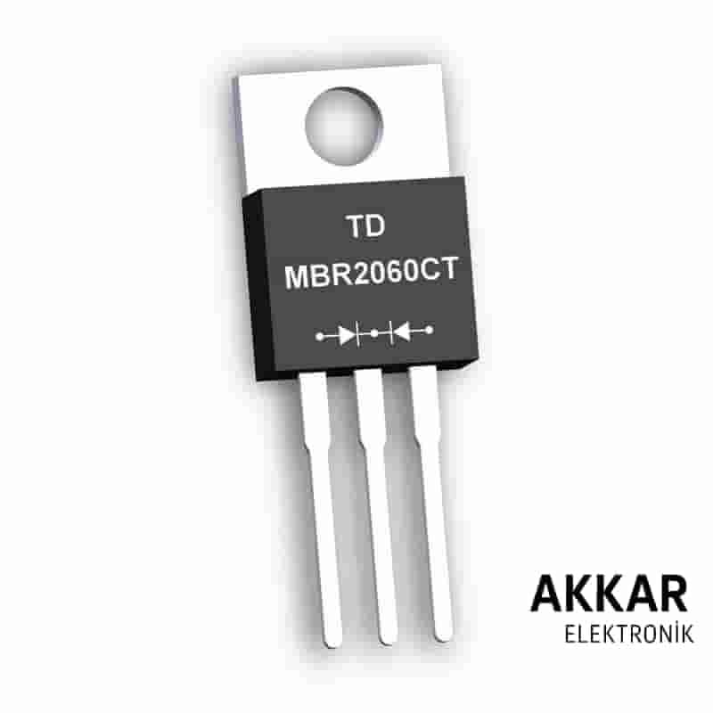 MBR2060CT 20A 60V Schottky Diyot