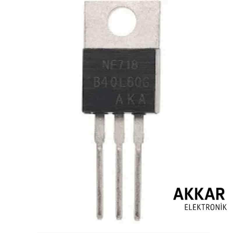MBR40L60 B40L60G 40A 60V Schottky Diyot