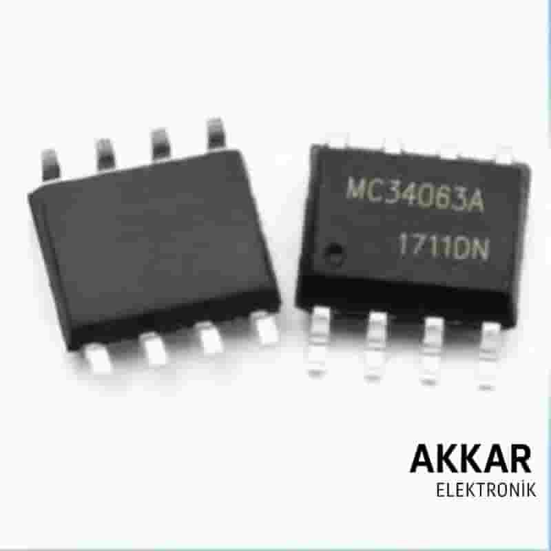 MC34063 SOIC-8 SMD DC DC Çevirici Entegresi