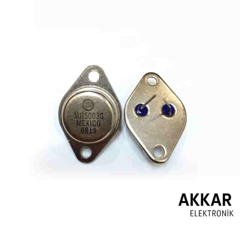 MJ15003G TO-3 20A 140V NPN TRANSISTOR ORİJİNAL