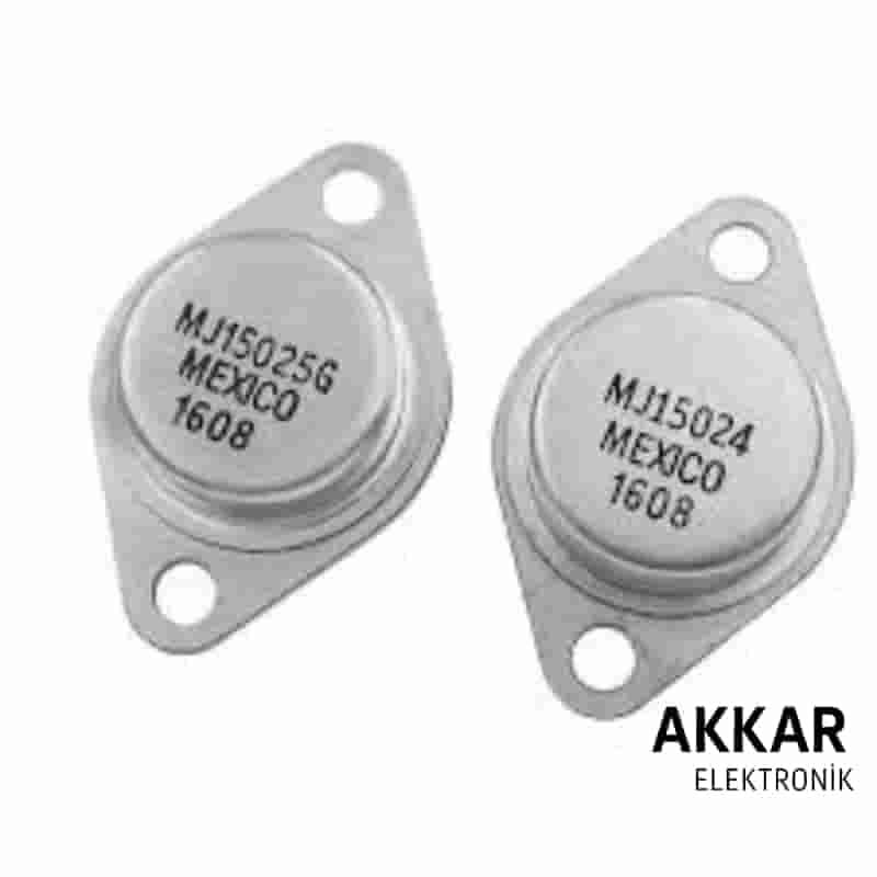 MJ15024 Transistör TO-3 NPN 16A 210V