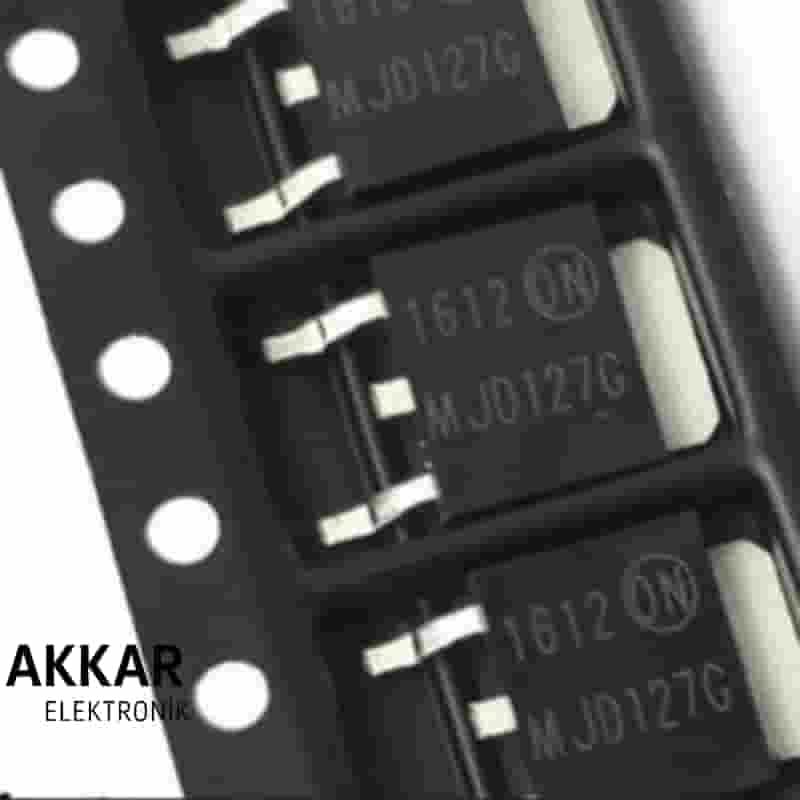 MJD127T Pnp Tht Transistör 5A 100V SMD