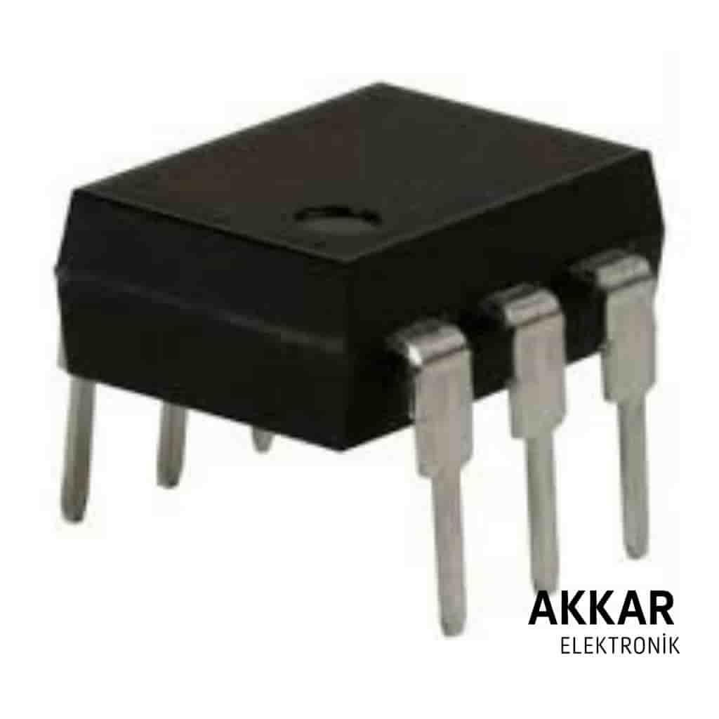 MOC3010 DIP-6 Triac Çıkışlı Optokuplör Entegresi
