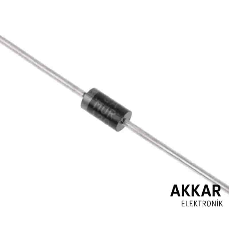 MUR120RLG 1A 200V THT DO41 Hızlı Diyot
