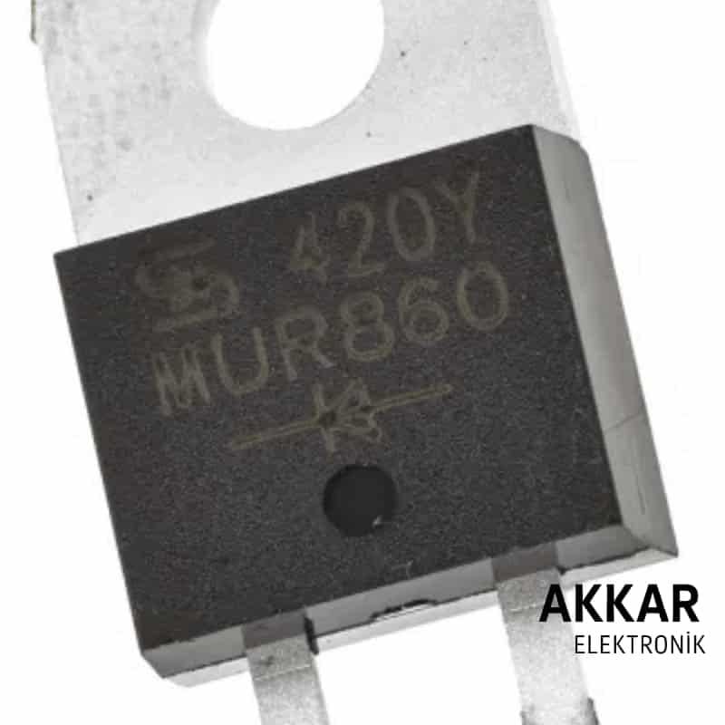 MUR860 8A 600V 50ns Hızlı Diyot