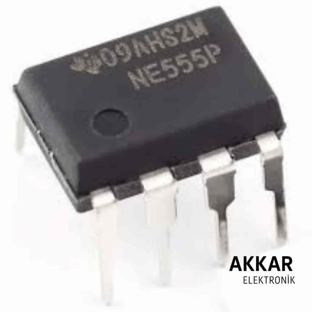 NE555P DIP-8 Zamanlayıcı Entegresi