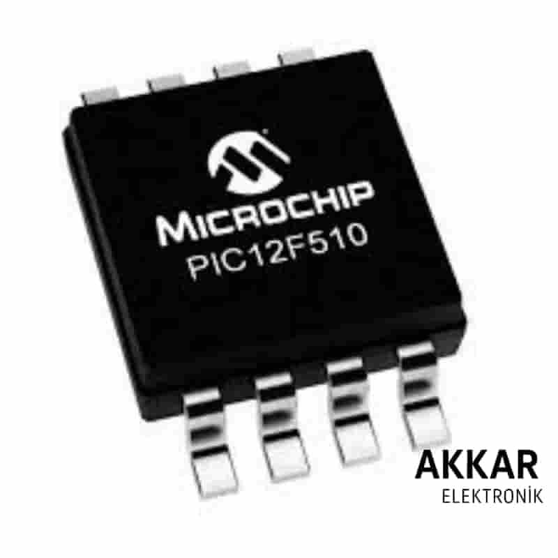 PIC12F510 I/SN SMD SOIC-8 8-Bit 8Mhz Mikrodenetleyici Entegre 12F510