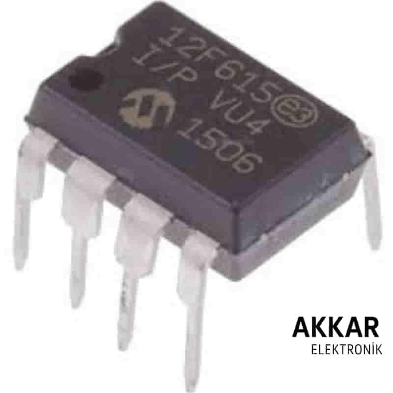 PIC12F615-I/P DİP 12F615 Mikrodenetleyici Entegre