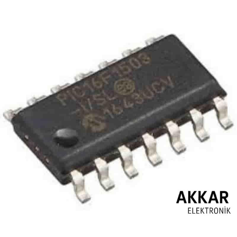 PIC16F1503 I/SL SMD SOIC-14 8-Bit 20 MHz Entegre 16F1503